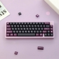 GMK Black Lotus 104+25 PBT Dye-subbed Keycaps Set Cherry Profile for MX Switches Mechanical Gaming Keyboard